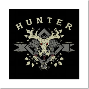 HUNTER - TRIBAL CREST Posters and Art